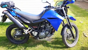 2009 YAMAHA XT 660 R BLUE - Picture 1 of 4