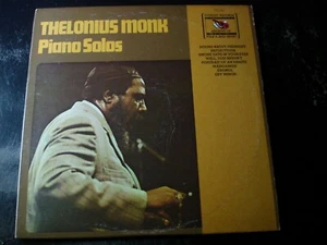 THELONIOUS MONK PIANO SOLOS LP RECORD - Bild 1 von 3