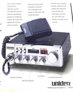 UNIDEN PC122XL 40 CH AM/SSB CB - Never Used - No Original Outer Box - Photo 1/10
