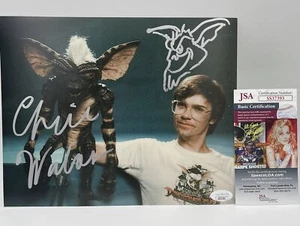CHRIS WALAS SIGNED 8X10 PHOTO WITH SKETCH GREMLINS CREATOR JSA COA - Picture 1 of 4