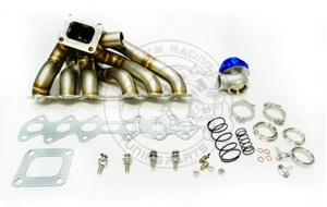 3mm 45mmOD T4 Equal length Top Mount Turbo Manifold+44mmWG For Supra 2JZGTE 2JZ - Picture 1 of 21