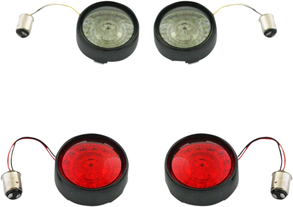 PB-BCM2-BB-B SIGNAL BLLT 12-17 BLK KIT HARLEY XL 1200 T ABS SUPER LOW 2016 - Immagine 1 di 1