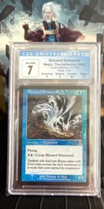 Mtg Blizzard Elemental. (CGC) 7 Urza's Destiny, Rare Foil [1999] - Picture 1 of 2