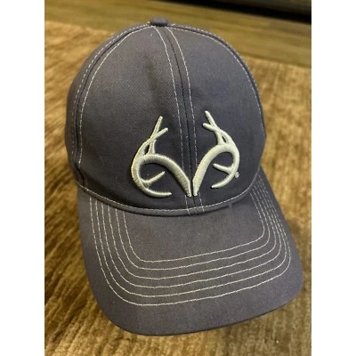 Gorra de béisbol ajustable informal con logotipo de cuerno Realtree para hombre Foto 1 de 4