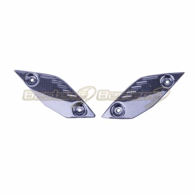 Yamaha FZ8 2010 - 2013 10 11 12 13 100% Carbon Fiber Heel Guards - Image 1 of 2