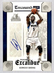 2015-16 Panini Select Blue Prizms Gorgui Dieng Auto /299 #TI-GOG Minnesota - Picture 1 of 2
