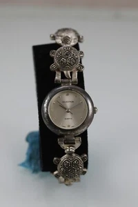 Majestron Watch Women Antiqued Silver Stainless Steel Water Res Battery Quartz - Picture 1 of 6