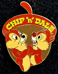 DISNEY WDW 2001 CHIP ‘N’ FALE ACORN NUTSHELL OPEN EDITION PIN - Picture 1 of 1