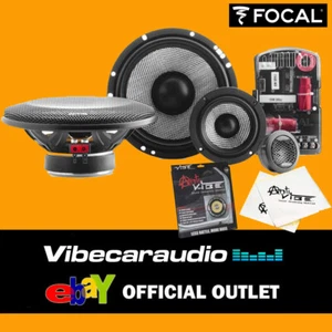 Focal 165AS3 Access 3-Way 16.5cm 6.5" Component Speakers 160W + Sound Deadening  - Picture 1 of 1