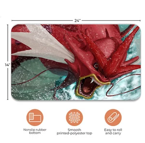 The Gyarados Trading Card Games Spielmatte, Game MousePad, PTCG TCG CCG MTG Spielmatte - Bild 1 von 5