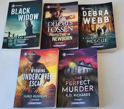 5  NOV DEC 2024 HARLEQUIN INTRIGUE 75 ANN LARGER PRINT  2252-2256 * - Image 1 of 4