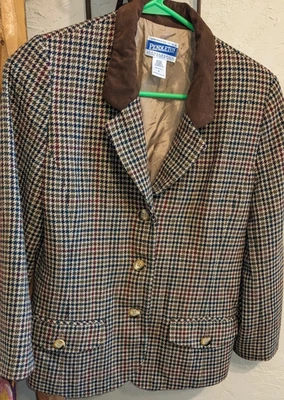 Pendleton Knockabouts wool jacket/blazer Women's M vintage - Image 1 of 4