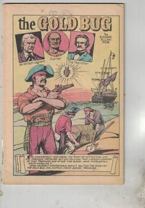 Classics Illustrated #84 THE GOLD BUG by EDGAR ALLAN POE no cover - Picture 1 of 5