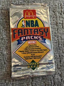 1992-93 Upper Deck McDonald’s Basketball Unopened Pack - Picture 1 of 2