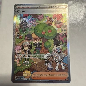 Pokemon TCG: Clive 236/091 Holo Special Illustration Rare Paldean Fates - Picture 1 of 10