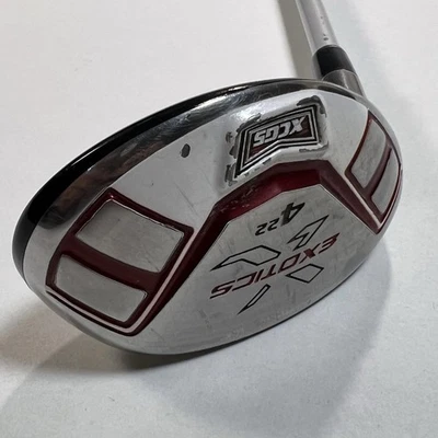 Exotics XCG5 22° Hybrid 4 Iron Fujikura Blur Exotics Graphite Regular LH - Image 1 of 4