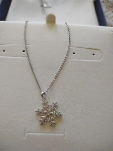 Collar Copo de Nieve Plata 925 - Imagen 1 de 6