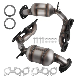 Manifold Catalytic Converter For Toyota Sienna 2004-2006 3.3L FWD Front + Rear - Foto 1 di 12