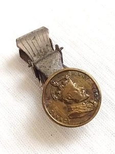 Edwardian Napkin Clip 1902 Commemorates The King Edward VII Coronation- Original - Picture 1 of 10