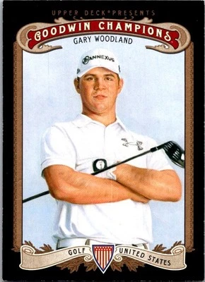 2012 Upper Deck Goodwin Champions #2 Gary Woodland - Image 1 of 2