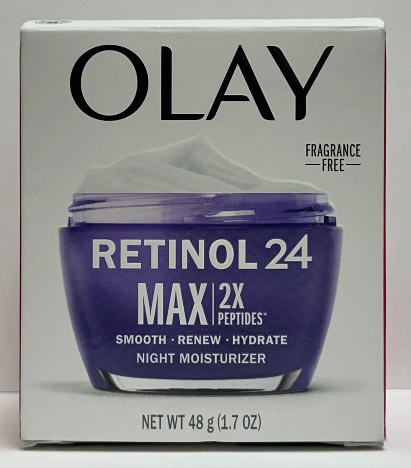 Olay Regenerist Retinol 24 Max Night Face Moisturizer - Fragrance Free - 1.7 OZ - Image 1 of 1