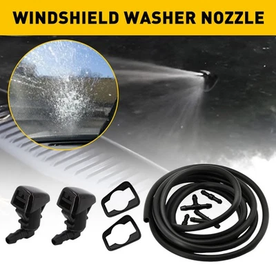 Para Lincoln MKX 2007-10 Ford Edge limpiaparabrisas lavadora de agua boquilla de pulverización chorro Foto 1 de 4