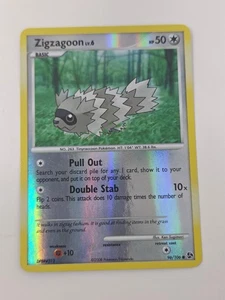 Carta Pokémon Zigzagoon LV.6 96/106 2008 Grandi Incontri Serie Holo Tipo Normale - Foto 1 di 2