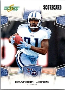 2008 Score #319 Brandon Jones Score card #161/649 - Picture 1 of 2