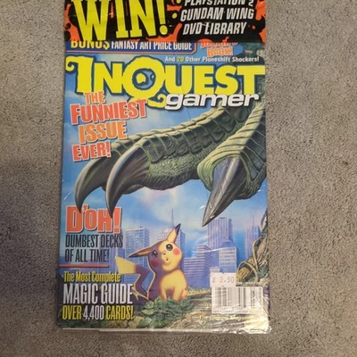 Inquest Gamer #71 sealed wizard magazine - Image 1 of 2