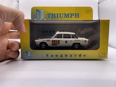 Vanguards Corgi 1:43 Triumph 2000 London To Mexico Rally VA08206 - Image 1 of 4