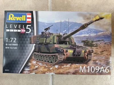 Revell 03331 Panzerhaubitze M109A6  Maßstab 1:72, Bausatz, NEU & OVP, 160 Teile - Bild 1 von 3