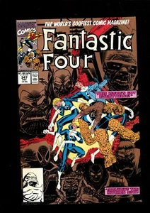 FANTASTIC FOUR 347 (9.2) GOLD EDITION MARVEL (B039) - Picture 1 of 2