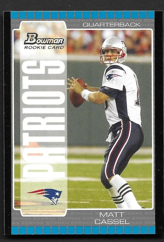 2005 Bowman #222 Matt Cassel RC New England Patriots - Image 1 of 1