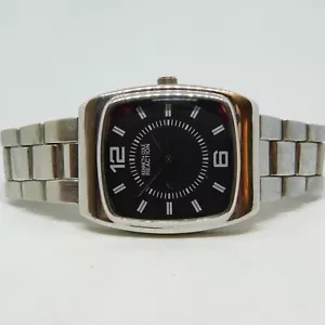 Kenneth Cole REACTION 20885 Silver Tone Quartz Analog Men's Watch Sz. 7 1/4" - Picture 1 of 6
