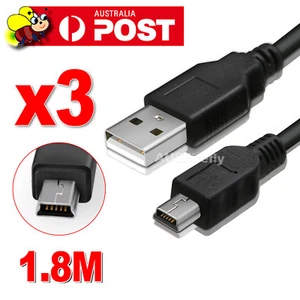 3x 1.8M USB Charger Charging Cable for Playstation 3 PS3 Wireless Controller - Picture 1 of 4