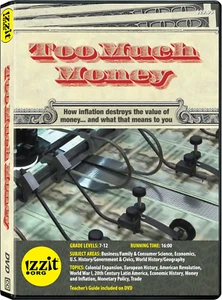 Too Much Money Izzit.org Inflation & Money Lernvideo (2012, DVD) NEU - Bild 1 von 3