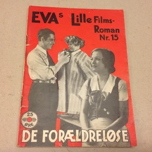 Amateur Daddy Warner Baxter Nixon 1933 Danish Movie Novel "EVA Lille Film Roman" - Picture 1 of 1