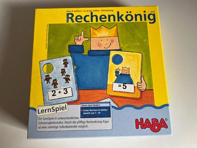 Rechenkönig - Haba 4581 - vollständig inkl. Spielanleitung - Bild 1 von 4