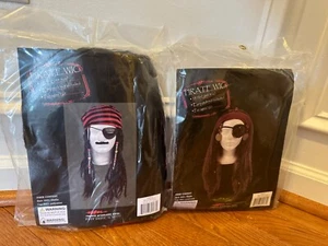 Pirate Captain Long Dreads Costume Wigs (male & female?) - Picture 1 of 2
