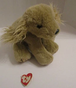 Juguete suave de peluche clásico de 10" Ty Cocker Spaniel Dog Corky 1996 retirado - Imagen 1 de 8