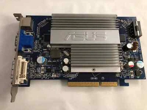 Asus Nvidia Geforce 7600 GS 256MB DDR2 AGP Passive cooling - Afbeelding 1 van 5