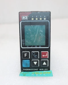 ACS CONTSYS MIR-491 INDUSTRIAL AND PROCESS CONTROLLER 020000D0S - Picture 1 of 11