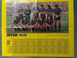 MANIFESTO INTER INTREPIDO SERIE A 1974 1975 - Picture 1 of 1