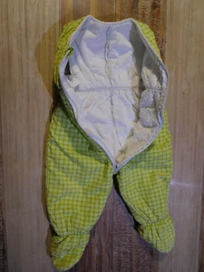 Schlafsack Gr. 60, Schlafsack mit Beinen / Füßen, Winter, Baby - Bild 1 von 3