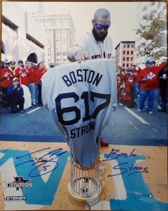 Jonny Gomes Signed 16x20 Boston Strong Photo Print with COA ON SALE - Picture 1 of 2