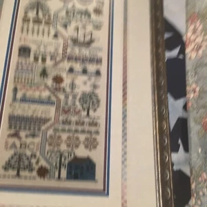 The Bay State Massachusetts  Sampler   Cross Stitch .  Jeanette Douglas Design - Picture 1 of 9