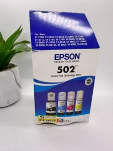 Botellas de tinta Epson 502 negras multipack - amarillo cian magenta (T502120-BCS) - Imagen 1 de 3