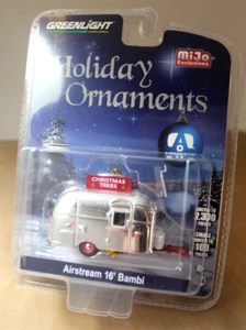 GreenLight Airstream 16' Bambi Holiday Ornaments Mijo Exclusives - 51078 NRFP - Picture 1 of 6