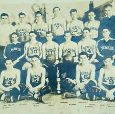 1936 - 1937 St Benedict High School Basketball Team Westside Champs Players 