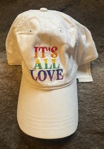 PRIDE Abercrombie & Fitch - IT’S ALL LOVE - baseball cap - O/S - Picture 1 of 3